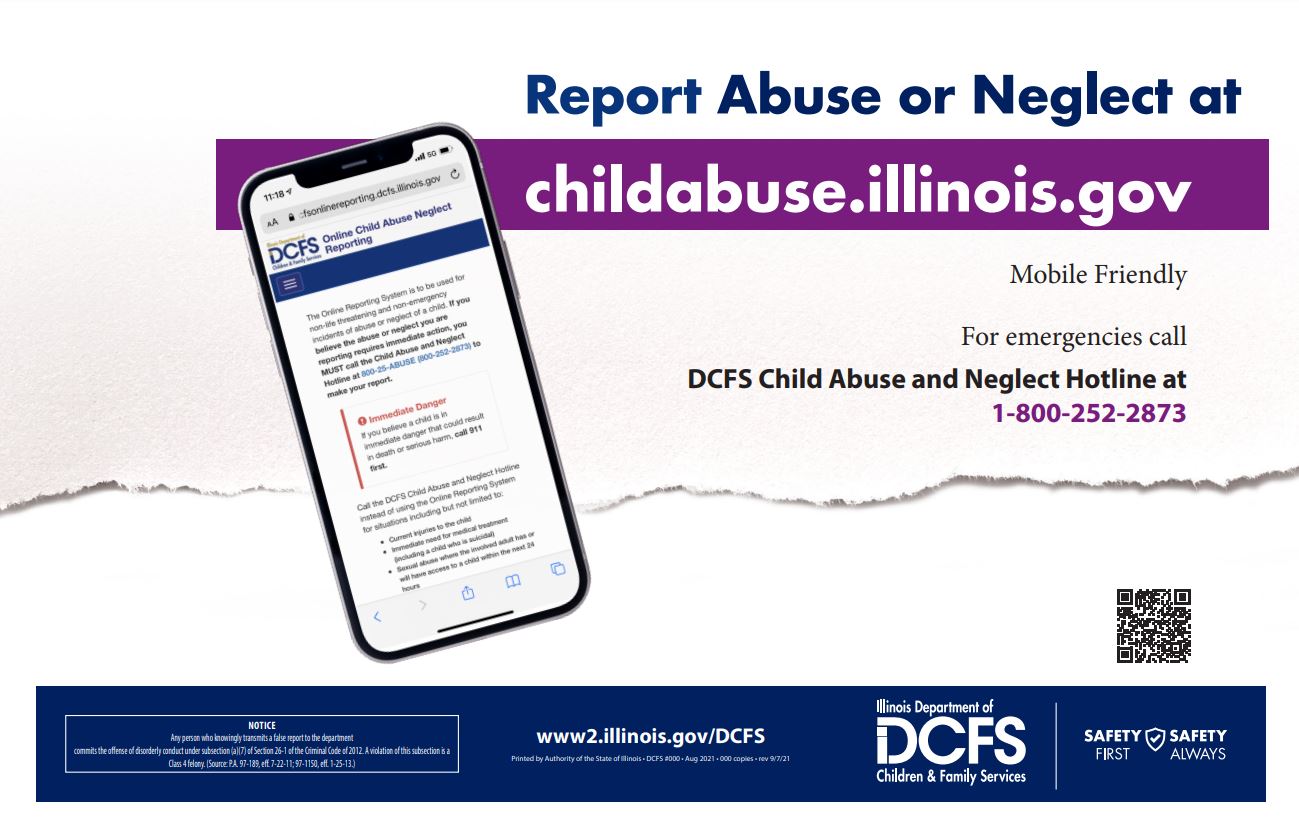 Report Child Abuse Poster