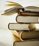 stack of books
